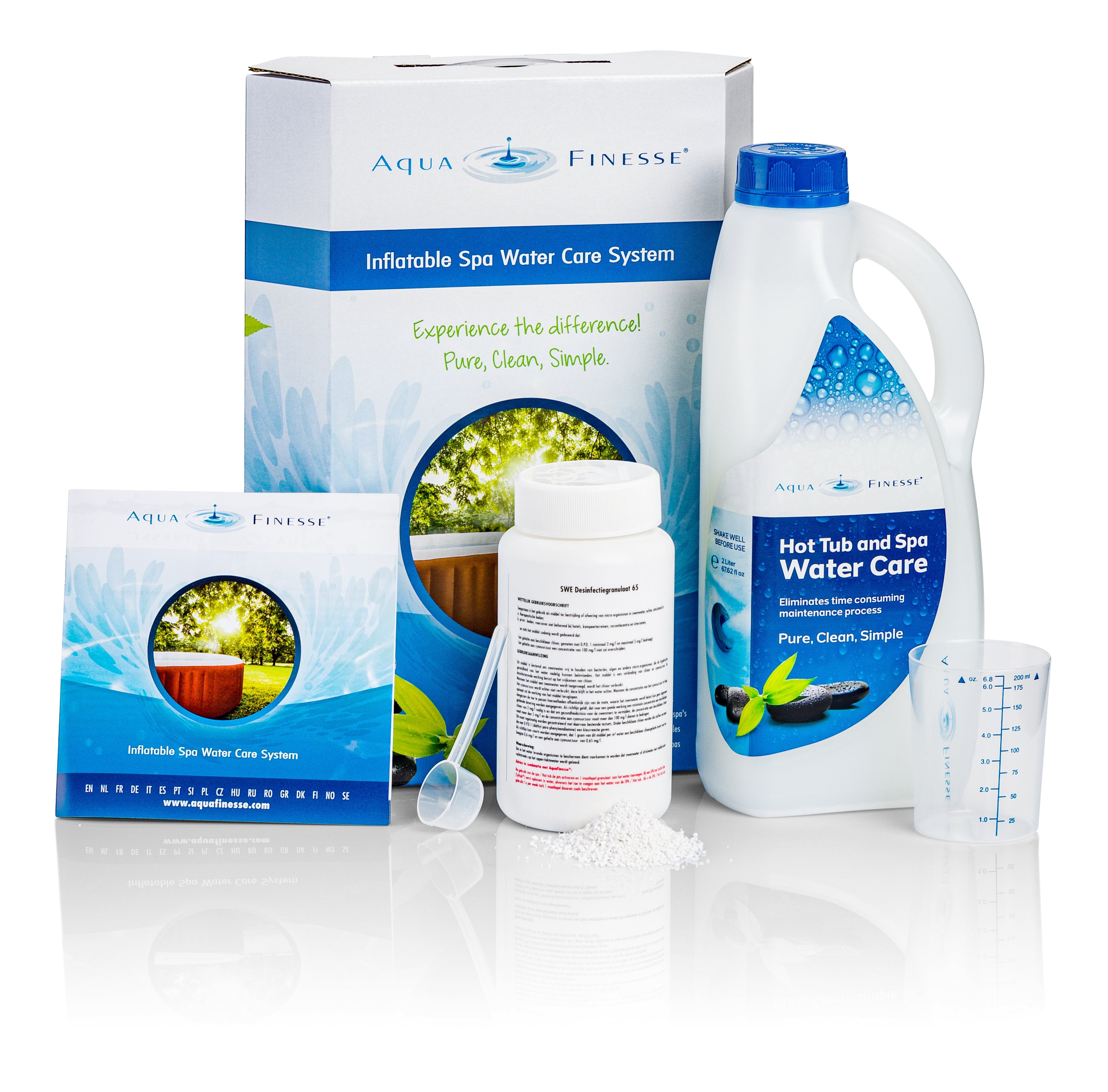 AquaFinesse Inflatable Spa Water Care Kit  Speciaal voor opblaas spa's